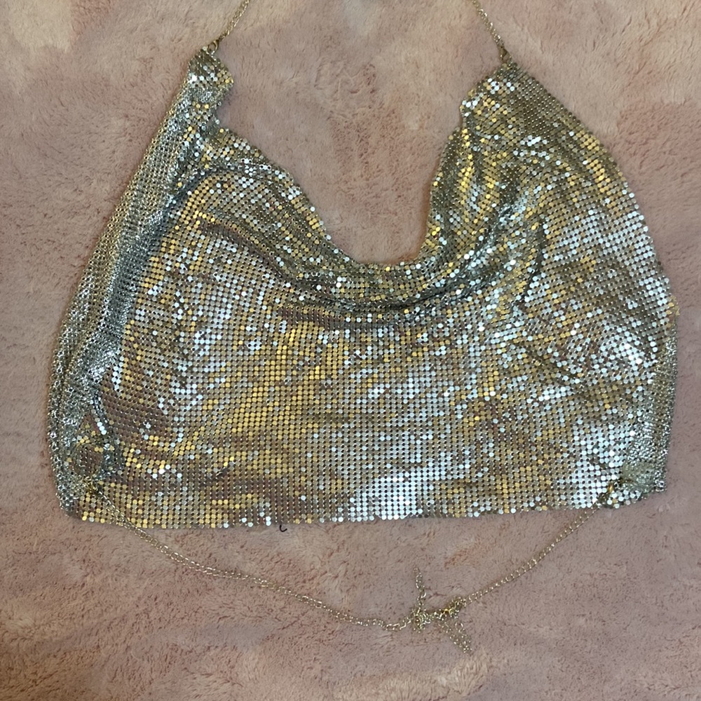 Bling-like mesh halter - Picture 5 of 8